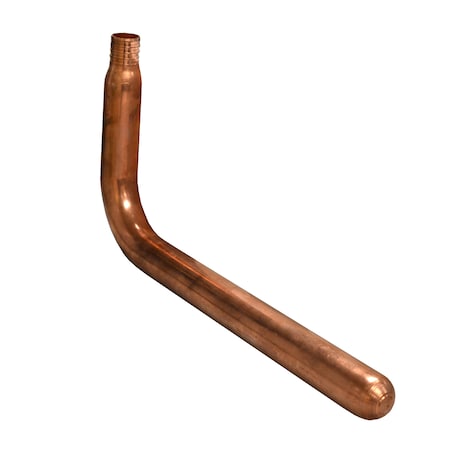 Jones Stephens 1" Crimp PEX (F1807) Stub Out Elbow, 6" x 12" S72008